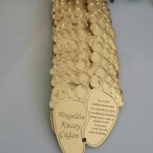 Bebek Ayağı Ayna Pleksi Magnet