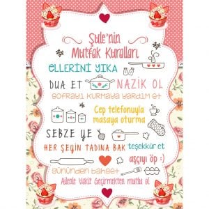 Mutfak Kuralları Panosu